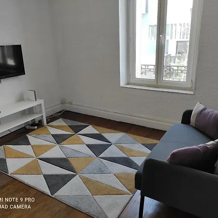 Apartment Beau F3 Proche Hopital Central, Thermal Nancy